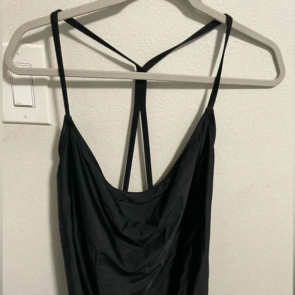 J. Crew one piece black swimsuit size 14 - Picture 2 of 6